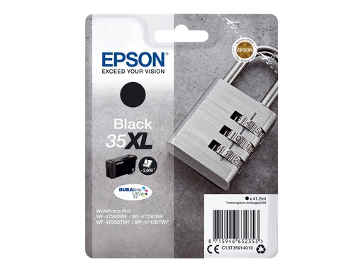 [EPST359140] EPSON Cartouche Encre 35XL Durabrite Ultra Noir 41,2ml