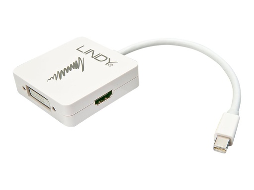 [LINAVI41035] Convertisseur Mini DisplayPort vers HDMI, DVI & VGA