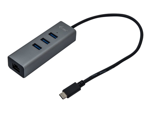 [2811979] I-TEC USB-C Metal HUB 3 Port Giga Lan