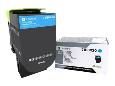[2853341] LEXMARK Standard Cyan Toner Cartridge