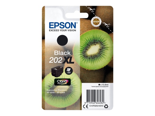 [EPST02G140] EPSON Cartouche Kiwi 202XL Encre Claria Premium Noir 13,8ml