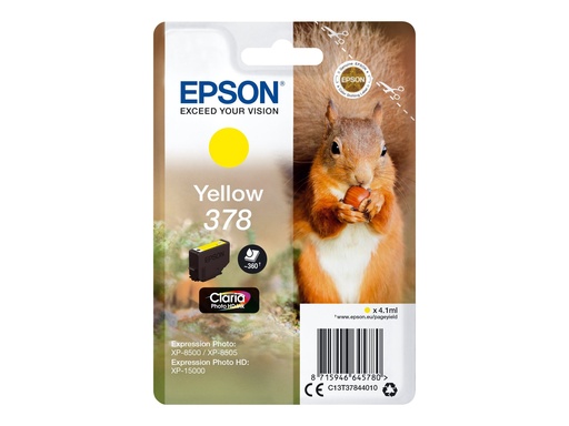 [2888229] EPSON 4LB Singlepack Yellow 378
