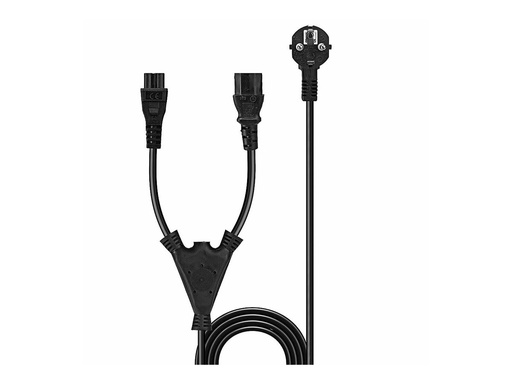 [LINCAB30047] C ble SECTEU en Y, vers IEC C13 & C5, 2m
