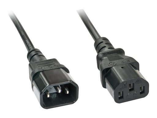 [LINCAB30331] Rallonge SECTEU C14 vers C13, 2m