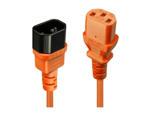 [LINCAB30475] Rallonge SECTEU IEC, orange, 2m