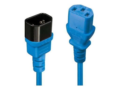 [LINCAB30470] Rallonge SECTEU IEC, bleu, 0.5m