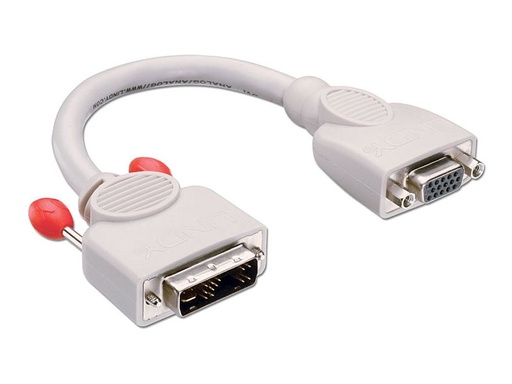 [LINCAB41222] C ble moniteur DVI-A m le à HD-15 femelle 20cm