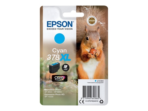 [2893508] EPSON 1LB 378XL Cyan Ink Cartridge w/s