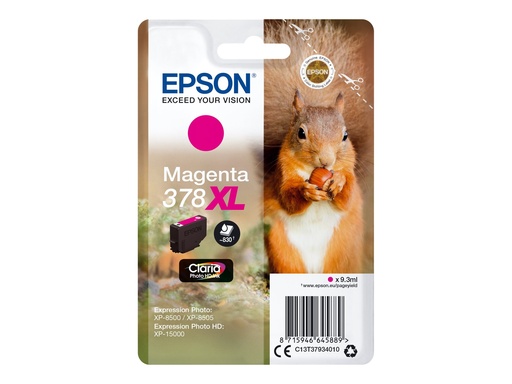 [2893513] EPSON 4LB 378XL Magenta Ink Cartr w/s