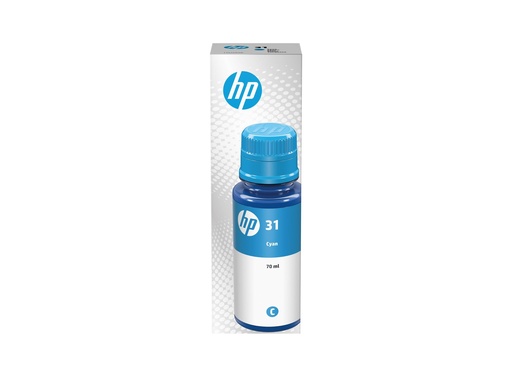 [2893829] HP 31 Cyan Original Ink Bottle