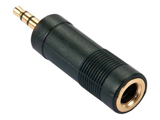 [LINAVI35621] Adaptateur audio Jack stéréo 3,5mm M / 6,3mm F