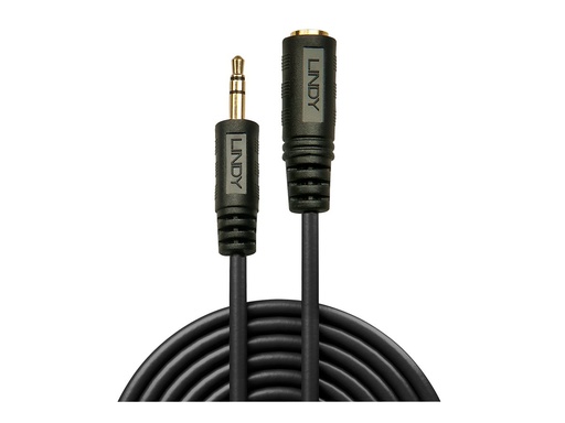 [LINCAB35653] C ble audio Premium jack stéréo 3,5mm m le/femelle, 3m