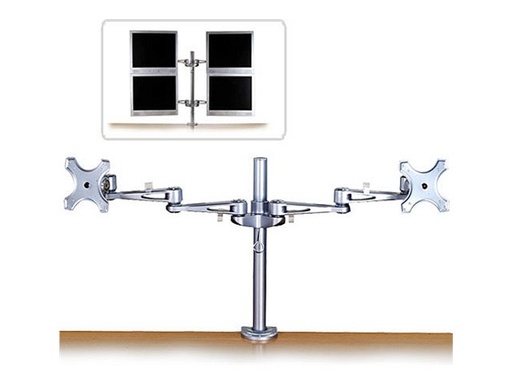 [LINACC40697] Double bras pour 2 écrans LCD