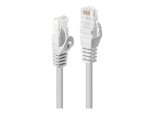 [LINCAB48203] C ble réseau Blanc Cat.6 U/UTP, 2m