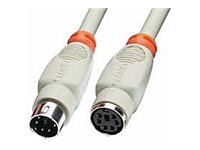 [2909341] LINDY PS/2 Cable 1m m/f shielded ext.