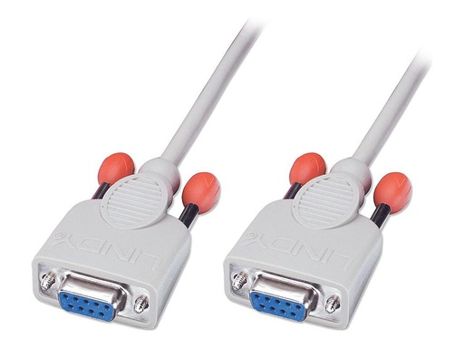 [LINCAB31573] C ble-Nullmodem Sub-D 9 2m