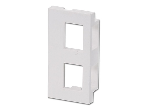 [LINACC60552] Façade murale pour 2 modules Keystone (4 pièces)