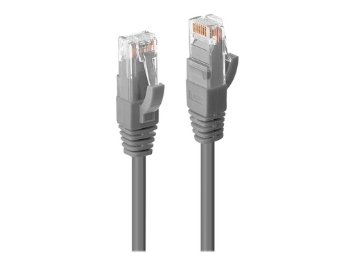 [LINCAB45404] C ble réseau Gris Cat.6 U/UTP LSZH, 3m