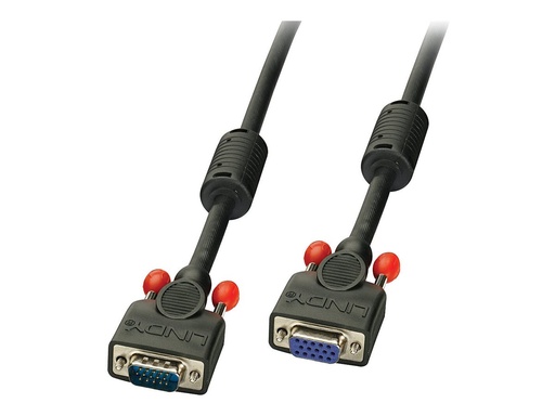 [LINCAB36392] LINDY VGA Cable M/F Black 1m