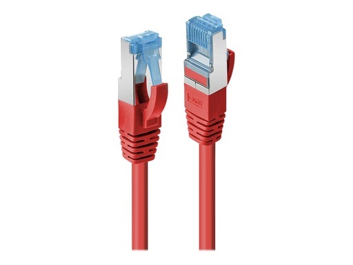 [LINCAB47160] C ble réseau Rouge Cat.6A S/FTP LSZH, 0.3m