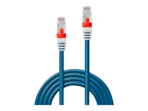 [LINCAB45379] C ble réseau Bleu Cat.6A S/FTP LSZH, 10m