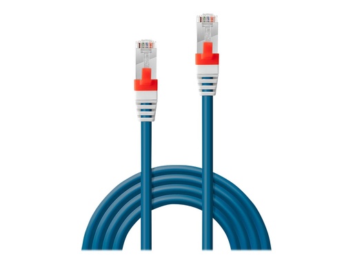 [LINCAB45374] C ble réseau Bleu Cat.6A S/FTP LSZH, 1m