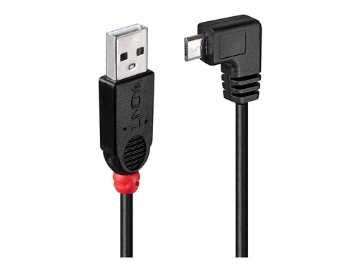 [LINCAB31977] C ble USB 2.0 type A / micro-B coudé, 2m