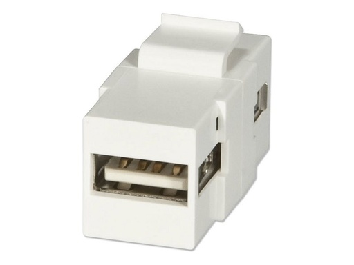[2911155] LINDY USB A Double Female keystone
