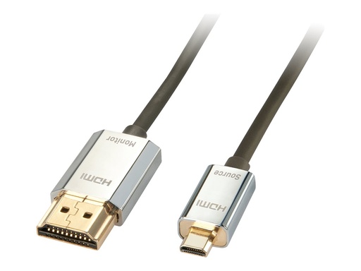 [LINCAB41678] C ble HDMI High Speed CROMO Slim A/D, 3m