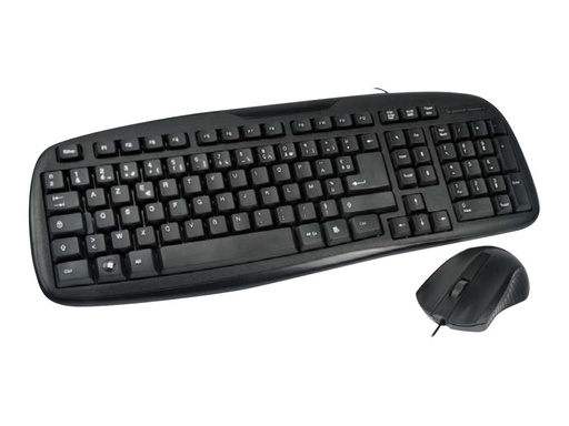 [2924769] MCL Kit clavier + souris USB - Noir