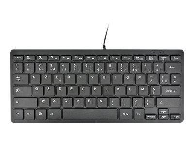 [2925317] MCL Mini clavier USB Azerty - Noir