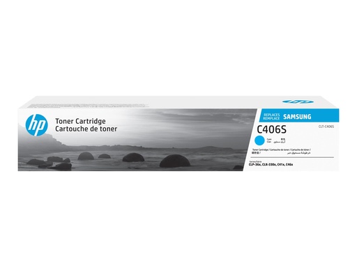 [2938768] SAMSUNG CLT-C406S/ELS Cyan Toner
