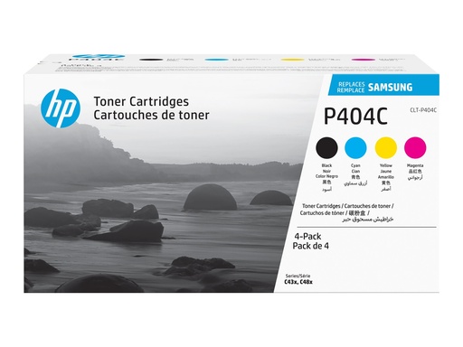 [2938837] SAMSUNG CLT-P404C/ELS 4-pk CYMK Toner