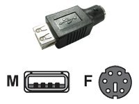 [2967854] MCL - Changeur de genre USB A mâle