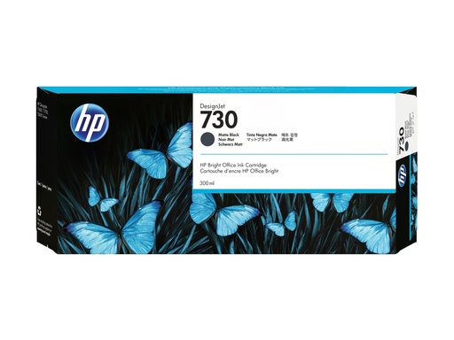 [2969120] HP 730 300 ml Matte Black Ink Crtg