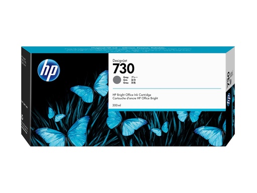 [2969121] HP 730 300 ml Gray Ink Cartridge