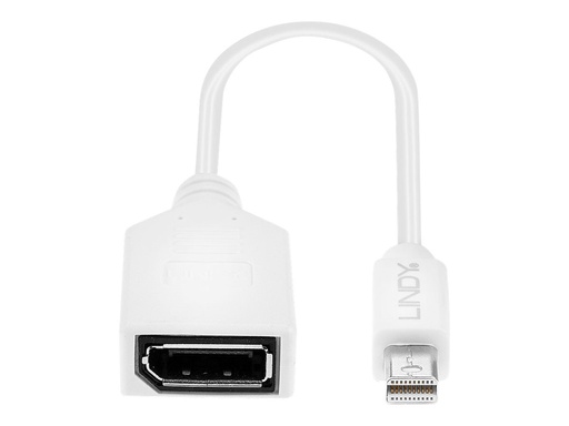 [LINCAB41021] C ble adaptateur Mini DP (M) vers DP (F) Premium, blindé