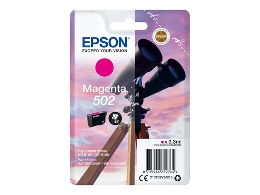 [2984086] EPSON 1LB Singlepack Magenta 502 Ink