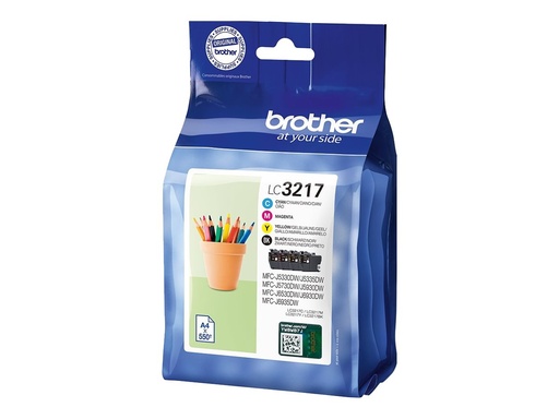 [2989738] Pack de 4 cartouches d'encre LC3217VAL