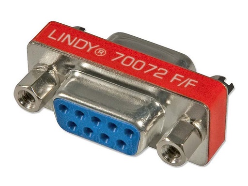[2993753] LINDY Mini Gender Changer 9 Way D F/F