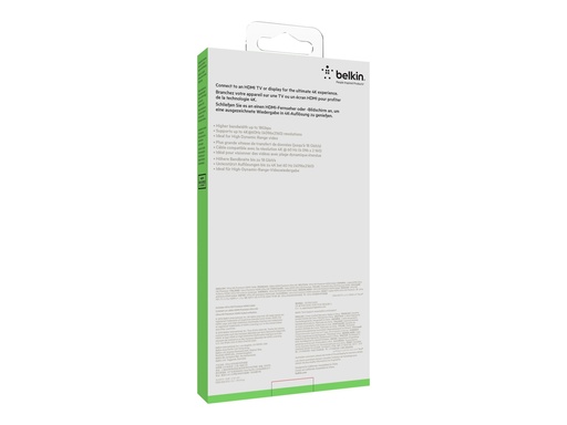 [3005184] BELKIN Câble HDMI 2.0 Ultra HD 2m