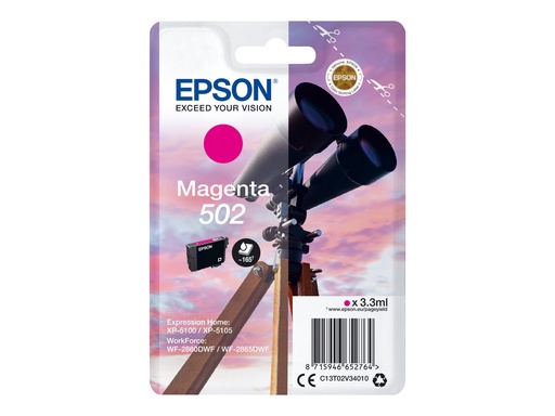 [3017379] EPSON 1LB Singlepack Magenta 502 Ink w/s