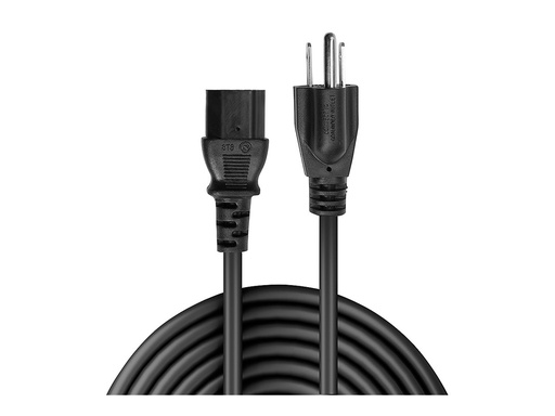 [3018251] LINDY 3m IEC mains lead US