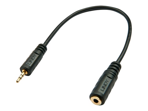 [LINAVI35698] Adaptateur Audio 2.5mm m le vers 3.5mm femelle