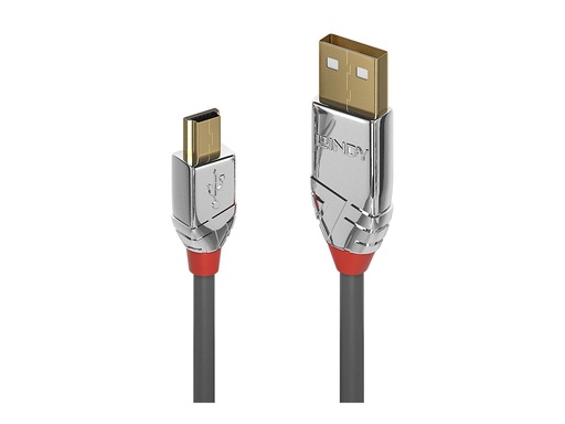 [LINCAB36635] C ble USB 2.0 Type A vers Mini-B, Cromo Line, 7.5m