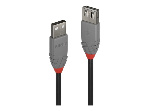 [LINCAB36703] Rallonge USB 2.0 type A, Anthra Line, 2m