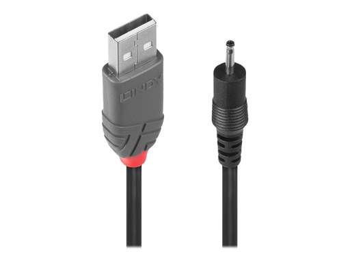 [LINCAB70265] C ble USB 2.0 Type A vers DC 2.5mm/0.7mm, 1.5m