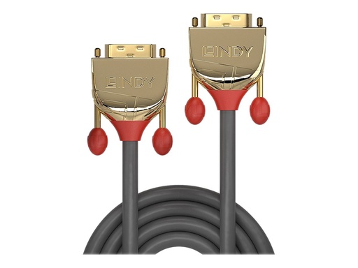 [LINCAB36217] C ble DVI-D Single Link, Gold Line, 20m