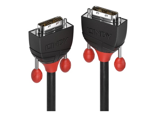 [LINCAB36257] C ble DVI-D Single Link, Black Line, 3m
