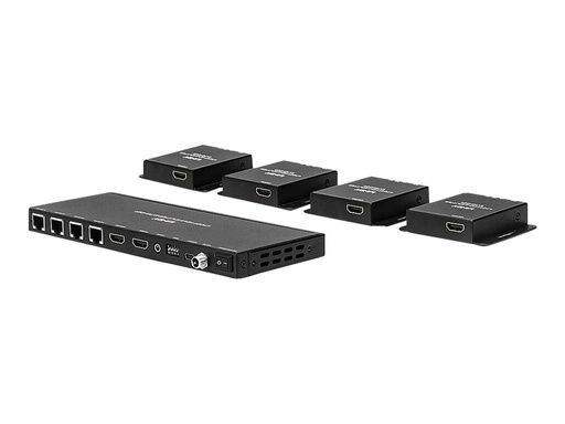 [LINAVI38155] Kit Extender Splitter 4 Ports HDMI 4K30 & IR avec Loop Out, Cat.6 70m